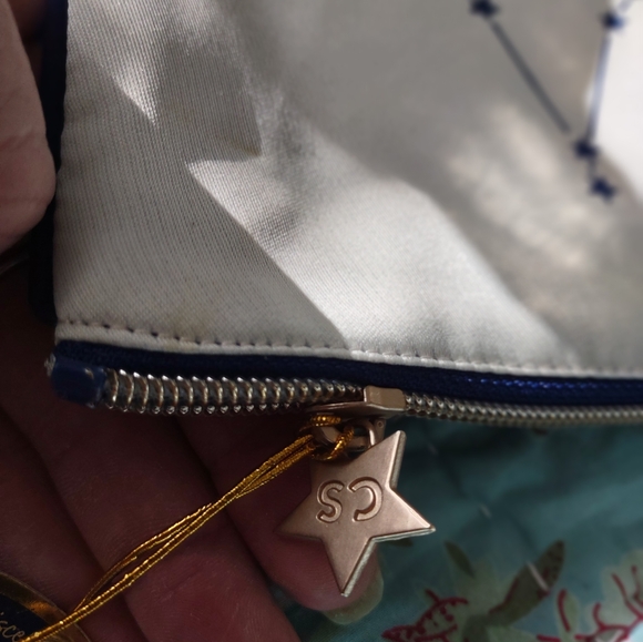 NWT Sundance Zodiac Zippered Jewelry Pouch - Aquarius - Picture 5 of 6